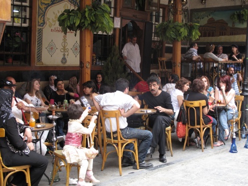 Cafe Behind Umayyad Mosque